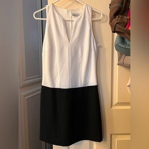 Rampage Black and White Mini Dress Vintage, Retro 60s style